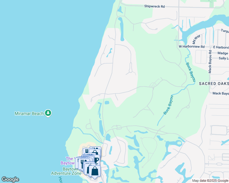map of restaurants, bars, coffee shops, grocery stores, and more near 3270 Burnt Pine Circle in Destin