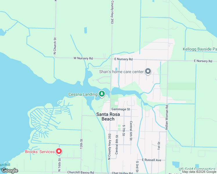 map of restaurants, bars, coffee shops, grocery stores, and more near 30 Mallard Lane in Santa Rosa Beach
