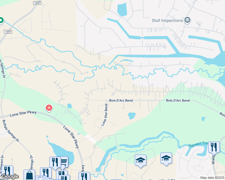 map of restaurants, bars, coffee shops, grocery stores, and more near 19015 Harbor Side Blvd in Montgomery