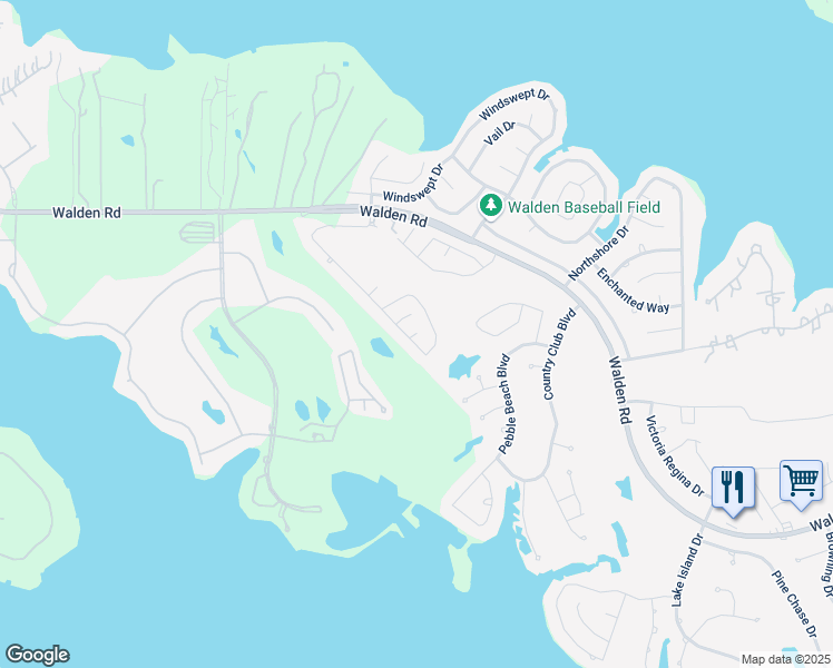 map of restaurants, bars, coffee shops, grocery stores, and more near 3507 Heatherwood in Montgomery