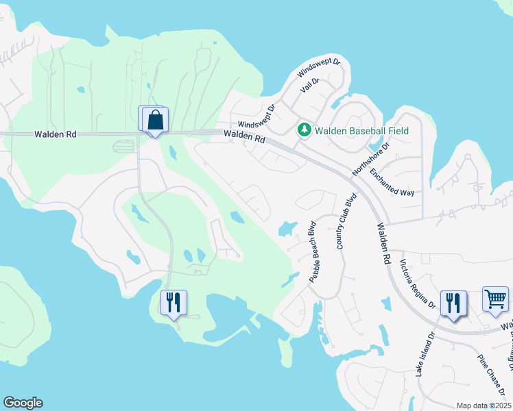 map of restaurants, bars, coffee shops, grocery stores, and more near 3507 Heatherwood in Montgomery