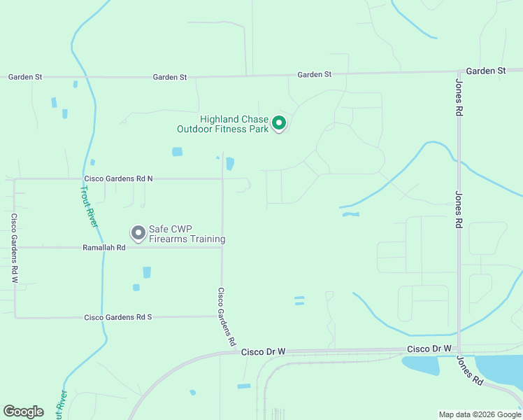 map of restaurants, bars, coffee shops, grocery stores, and more near 7001 Cisco Gardens Road in Jacksonville