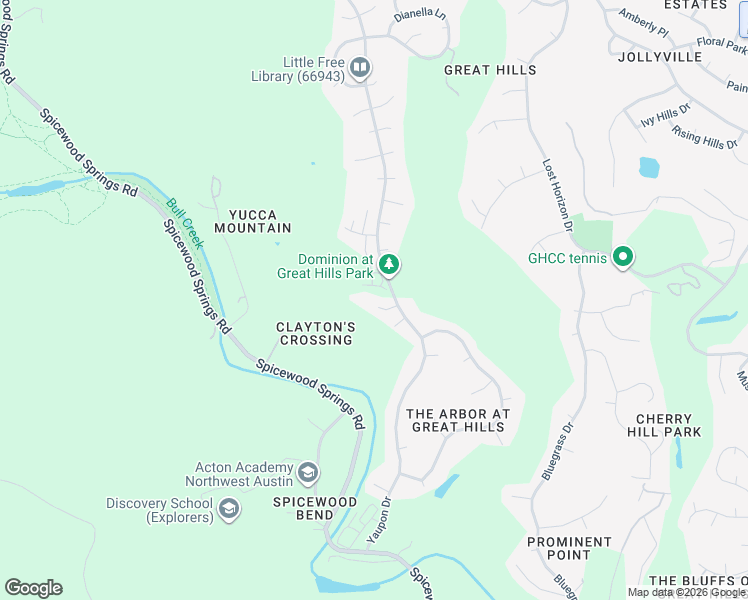 map of restaurants, bars, coffee shops, grocery stores, and more near 9204 Hurley Cove in Austin