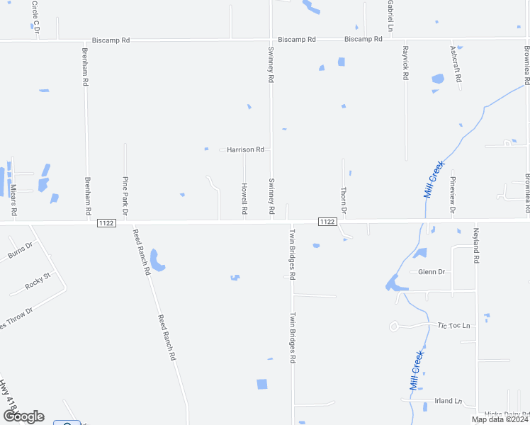 map of restaurants, bars, coffee shops, grocery stores, and more near 6813 Farm to Market Road 1122 in Silsbee