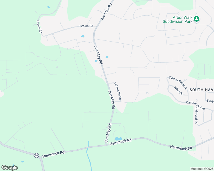map of restaurants, bars, coffee shops, grocery stores, and more near 23187 Joe May Road in Denham Springs
