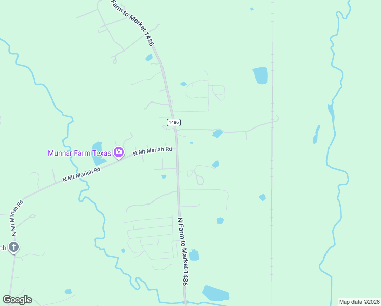 map of restaurants, bars, coffee shops, grocery stores, and more near 2498 North Farm to Market 1486 in Montgomery