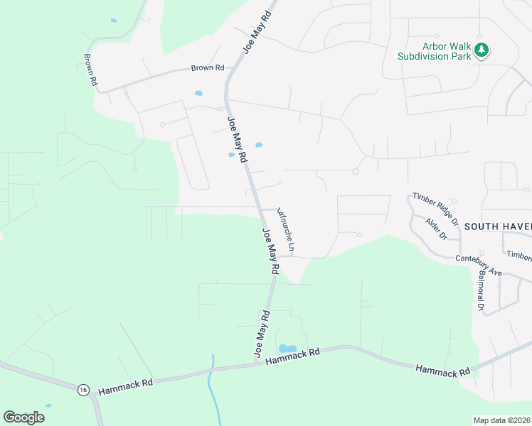 map of restaurants, bars, coffee shops, grocery stores, and more near 22872 Joe May Road in Denham Springs