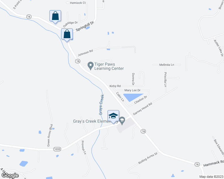map of restaurants, bars, coffee shops, grocery stores, and more near 22843 Cabo Lane in Denham Springs