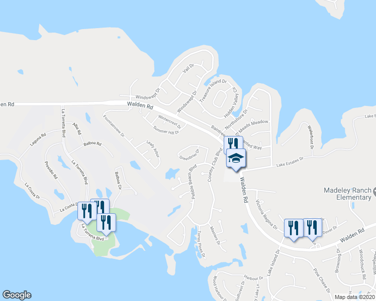 map of restaurants, bars, coffee shops, grocery stores, and more near 13427 Hilton Head Drive in Montgomery