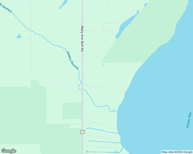 map of restaurants, bars, coffee shops, grocery stores, and more near 12100 Mary Ann Beach Road in Fairhope