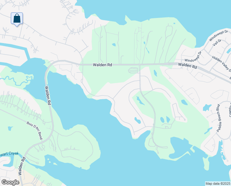 map of restaurants, bars, coffee shops, grocery stores, and more near 22 Laguna Road in Montgomery