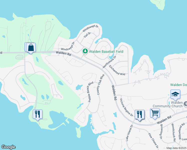 map of restaurants, bars, coffee shops, grocery stores, and more near 13403 Greenbrier Drive in Montgomery