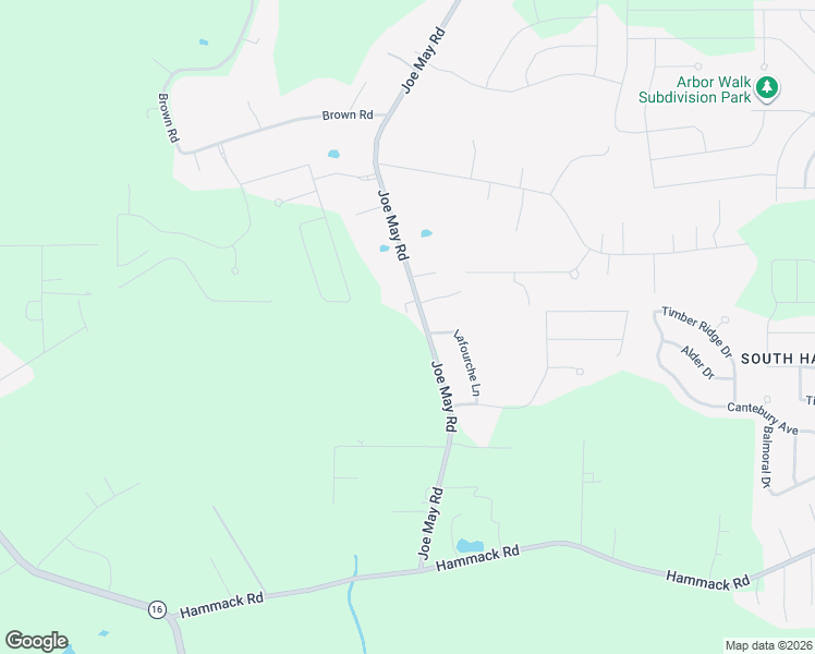map of restaurants, bars, coffee shops, grocery stores, and more near 23187 Joe May Road in Denham Springs
