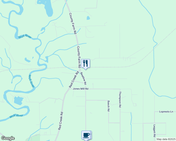map of restaurants, bars, coffee shops, grocery stores, and more near 20504 Longview Rd in Long Beach