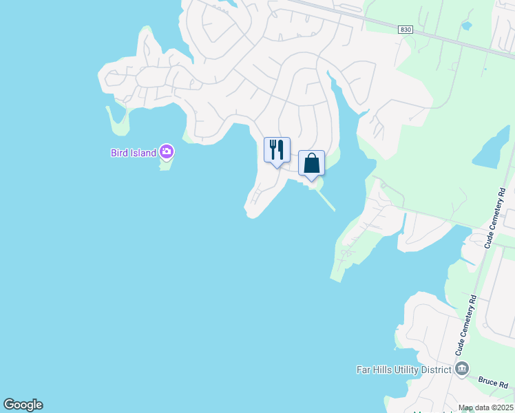 map of restaurants, bars, coffee shops, grocery stores, and more near 7041 Kingston Cove Lane in Willis
