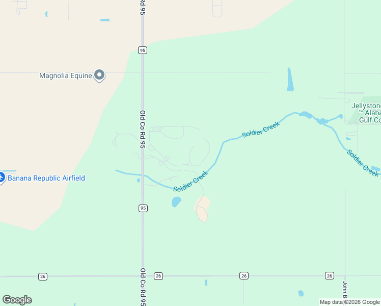 map of restaurants, bars, coffee shops, grocery stores, and more near 12054 Gateway Drive in Elberta