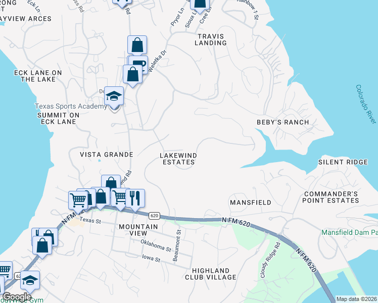 map of restaurants, bars, coffee shops, grocery stores, and more near 4319 Rum Runner Road in Austin