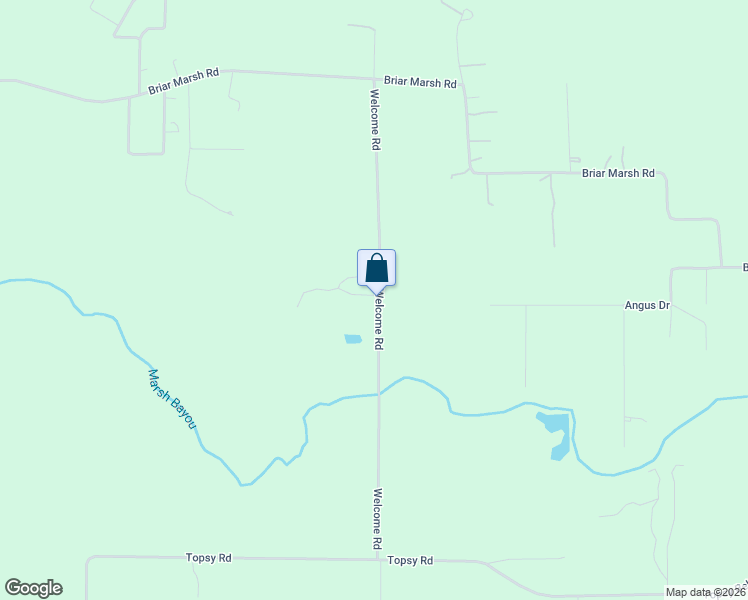 map of restaurants, bars, coffee shops, grocery stores, and more near 5635D Welcome Road in Lake Charles