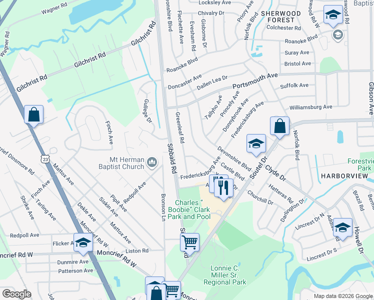 map of restaurants, bars, coffee shops, grocery stores, and more near 8963 Yeoman Drive in Jacksonville