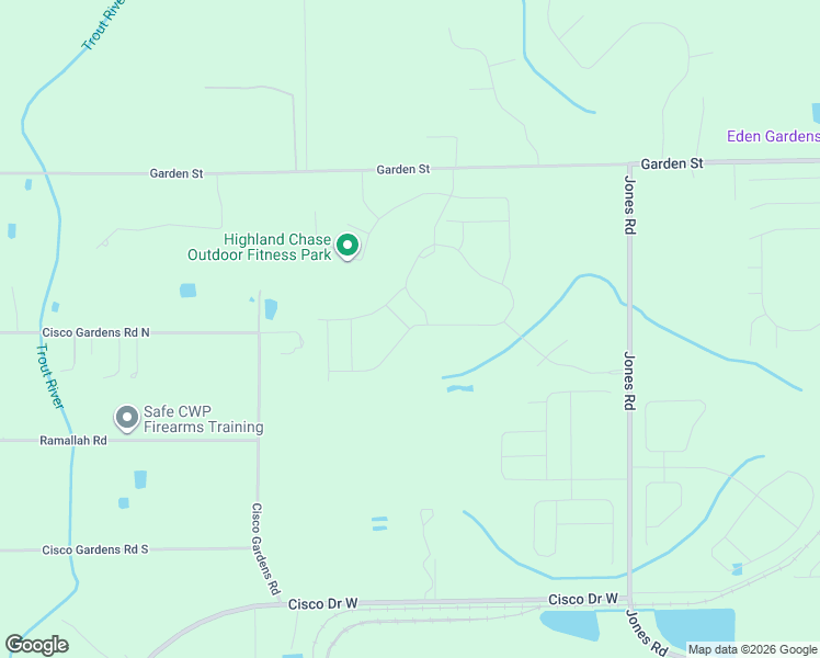 map of restaurants, bars, coffee shops, grocery stores, and more near 10911 Cisco Gardens Road North in Jacksonville