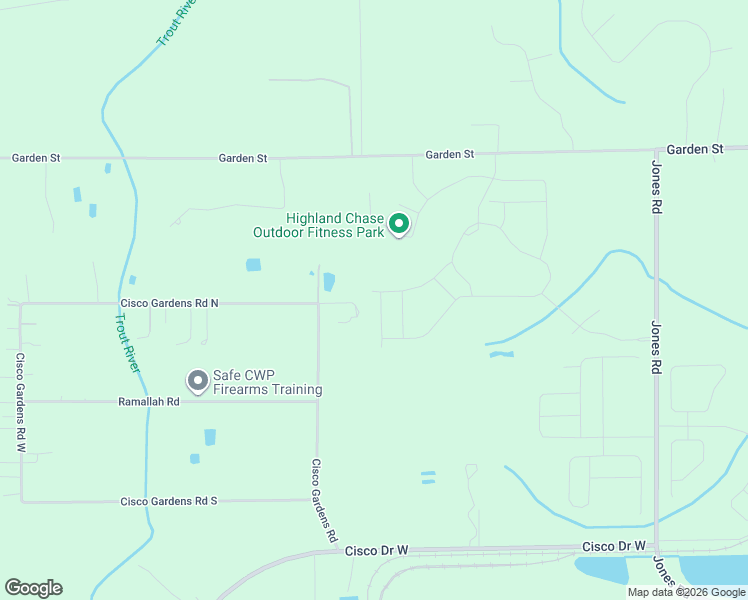 map of restaurants, bars, coffee shops, grocery stores, and more near 10911 Cisco Gardens Road North in Jacksonville
