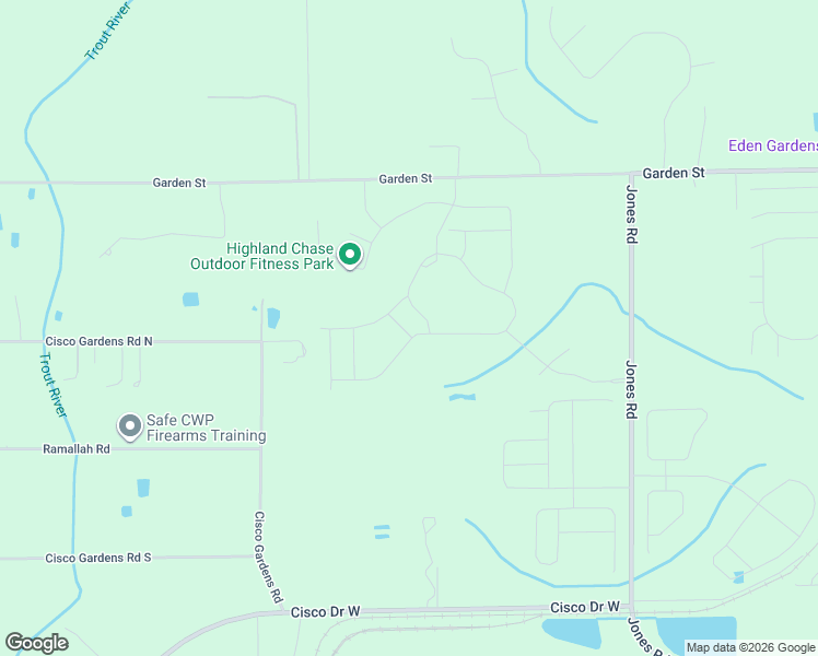 map of restaurants, bars, coffee shops, grocery stores, and more near 10911 Cisco Gardens Road North in Jacksonville