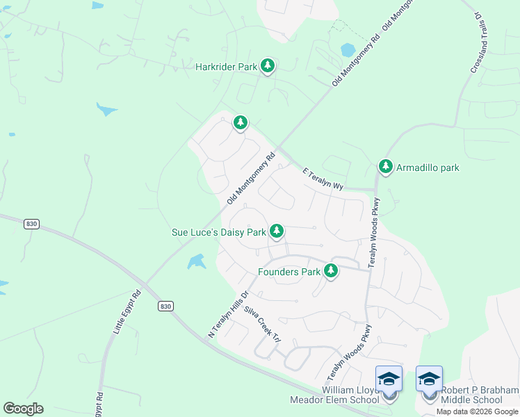 map of restaurants, bars, coffee shops, grocery stores, and more near 151 Gray Pine Grove in Willis