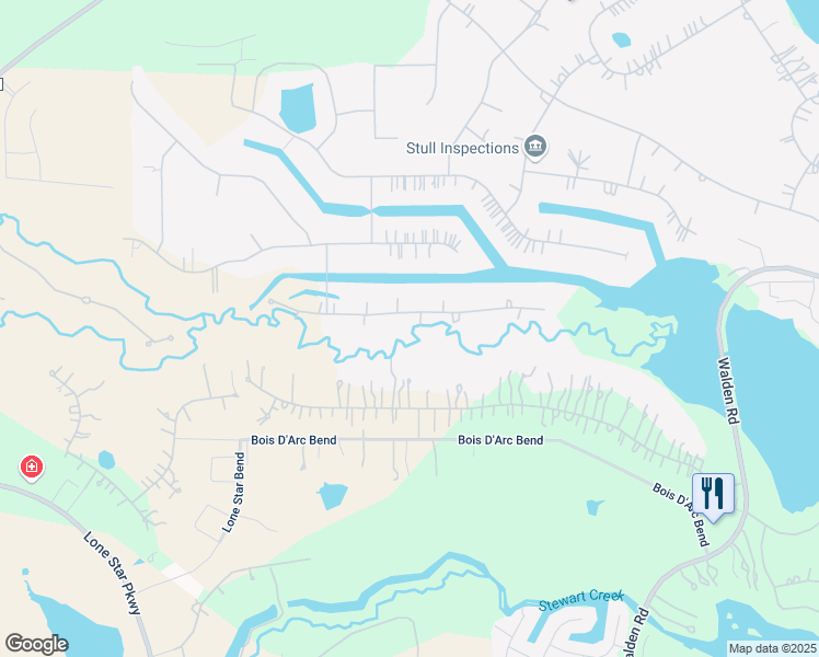 map of restaurants, bars, coffee shops, grocery stores, and more near 11603 Renaissance Drive in Montgomery