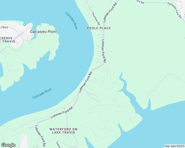 map of restaurants, bars, coffee shops, grocery stores, and more near 2101 Lohman Ford Road in Leander