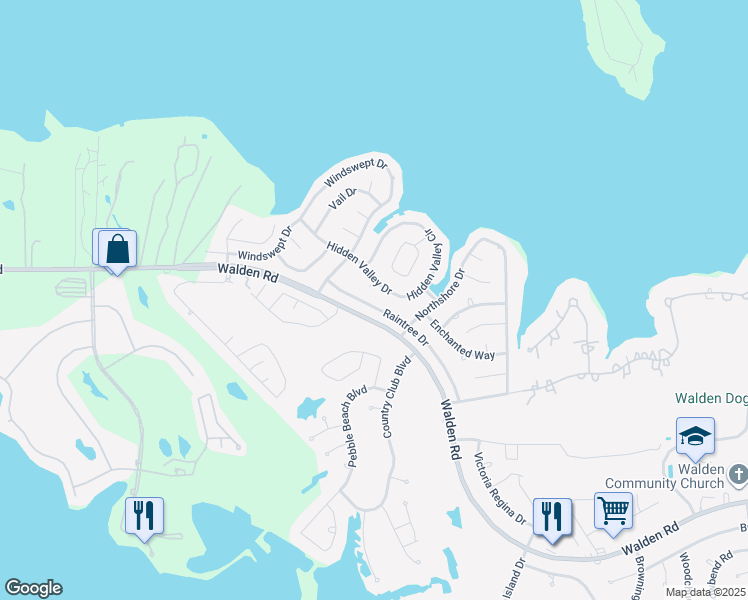 map of restaurants, bars, coffee shops, grocery stores, and more near 13502 Raintree Drive in Montgomery