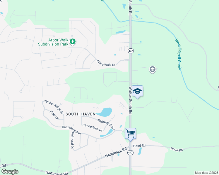 map of restaurants, bars, coffee shops, grocery stores, and more near 23045 Walker South Road in Denham Springs