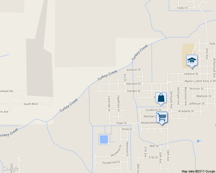 map of restaurants, bars, coffee shops, grocery stores, and more near 4401 Harrison Drive in Gulfport