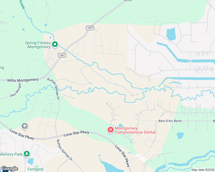 map of restaurants, bars, coffee shops, grocery stores, and more near 192 Peninsula Point Drive in Montgomery