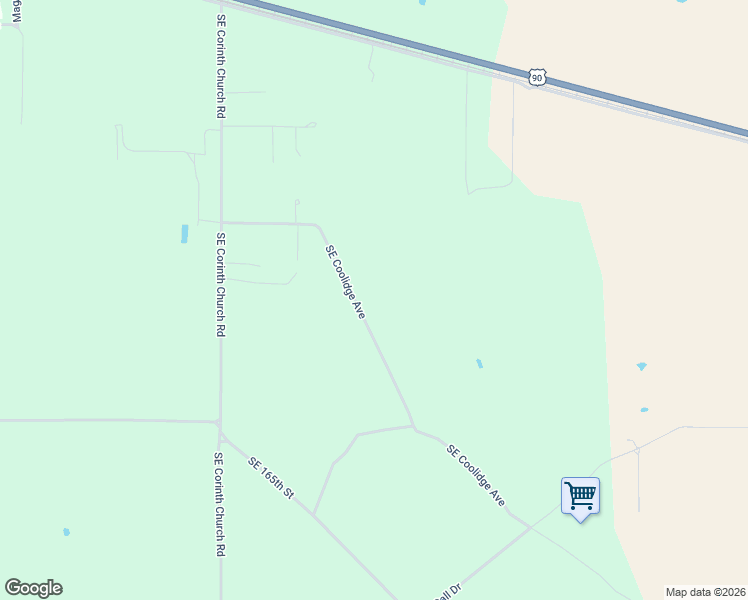 map of restaurants, bars, coffee shops, grocery stores, and more near 439 Southeast Coolidge Avenue in Lee