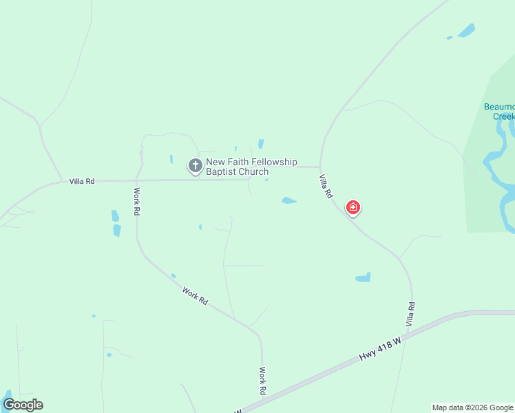 map of restaurants, bars, coffee shops, grocery stores, and more near 2560 Freeman Lane in Kountze