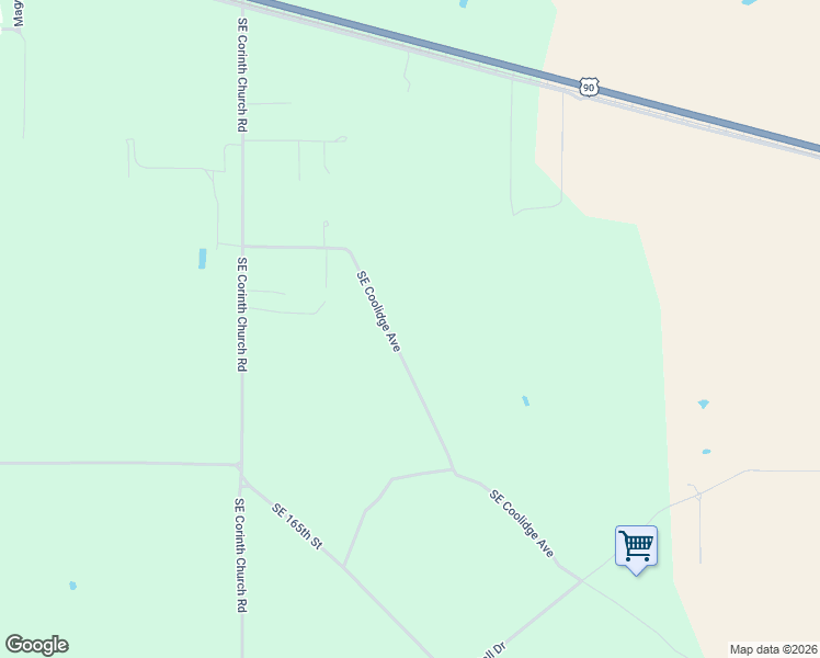 map of restaurants, bars, coffee shops, grocery stores, and more near 439 Southeast Coolidge Avenue in Lee