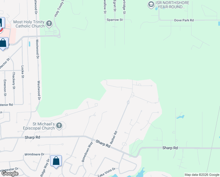 map of restaurants, bars, coffee shops, grocery stores, and more near 2 Rene Court in Mandeville