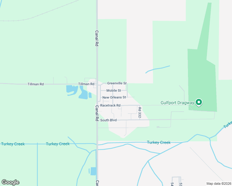 map of restaurants, bars, coffee shops, grocery stores, and more near Belmont Ave in Gulfport
