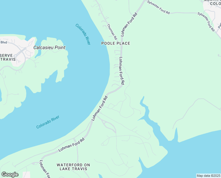 map of restaurants, bars, coffee shops, grocery stores, and more near 2101 Lohman Ford Road in Leander