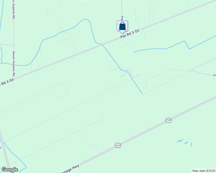 map of restaurants, bars, coffee shops, grocery stores, and more near 1213 Burdin Olivier Road in Arnaudville