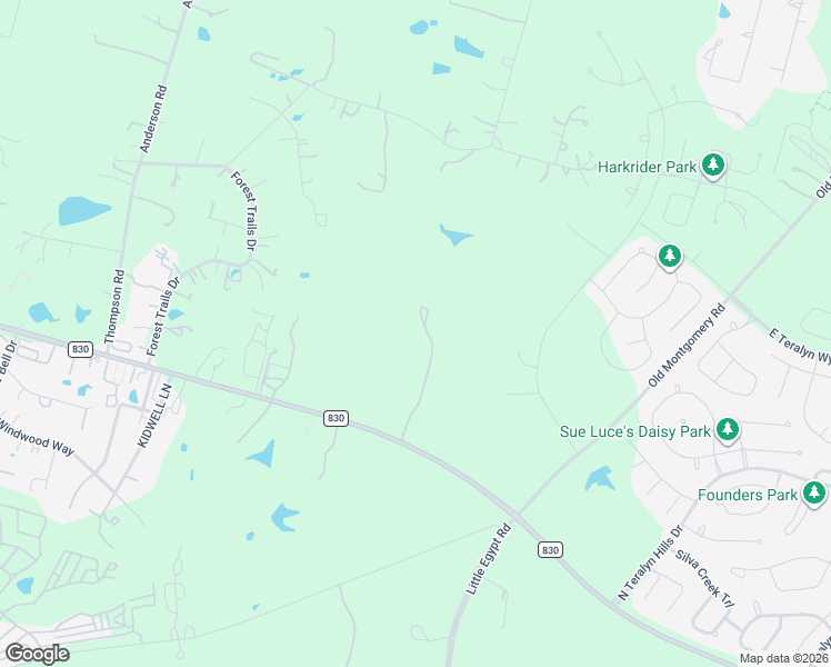 map of restaurants, bars, coffee shops, grocery stores, and more near 10890 Farm to Market Road 830 in Willis