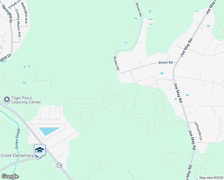 map of restaurants, bars, coffee shops, grocery stores, and more near 14140 Brown Road in Denham Springs