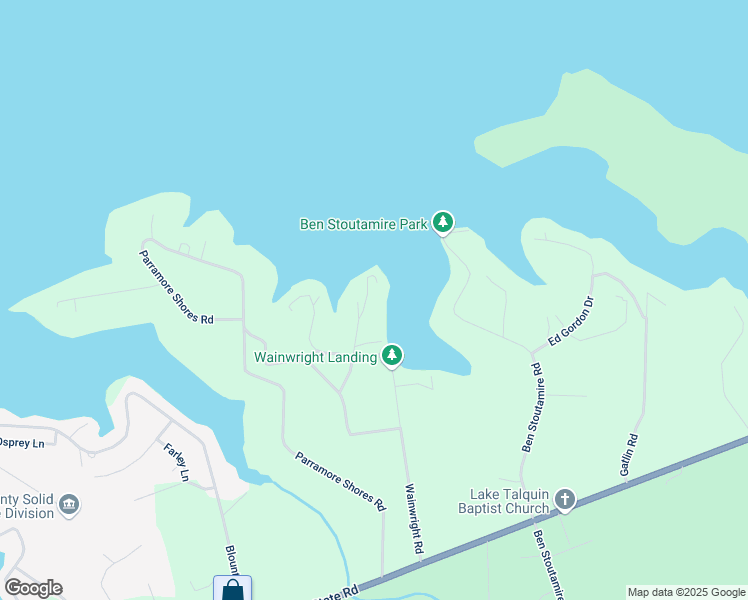 map of restaurants, bars, coffee shops, grocery stores, and more near 3927 Edgewater Drive in Tallahassee