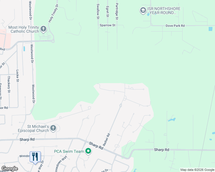 map of restaurants, bars, coffee shops, grocery stores, and more near 3 Rene Court in Mandeville