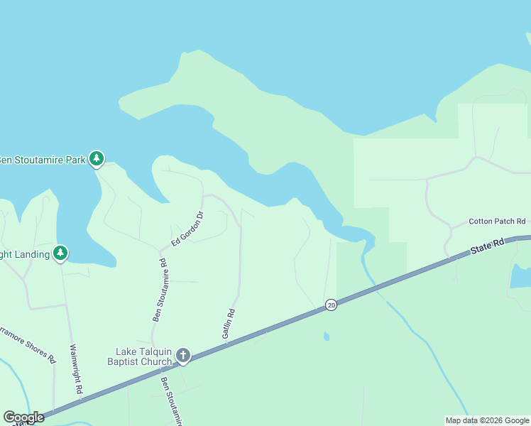 map of restaurants, bars, coffee shops, grocery stores, and more near 2863 Gatlin Road in Tallahassee