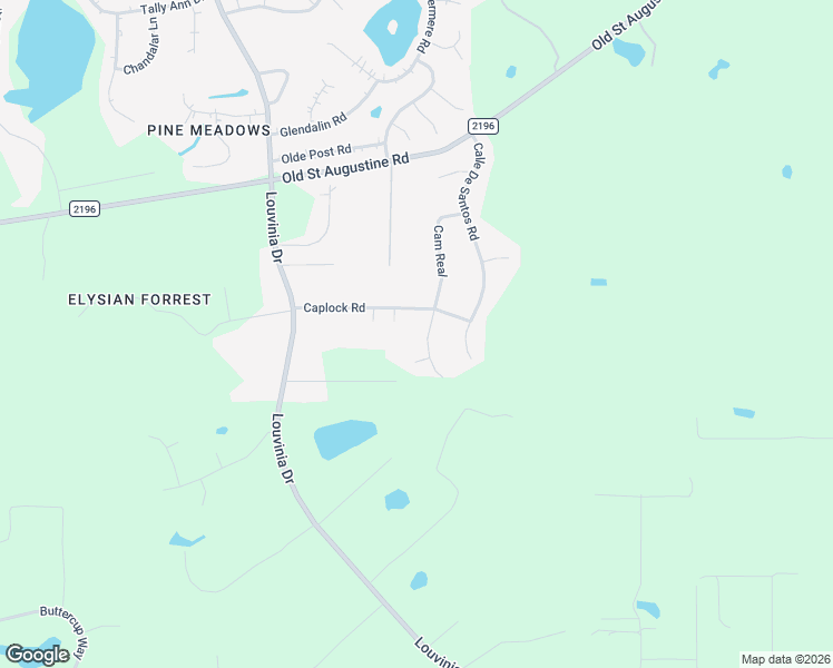 map of restaurants, bars, coffee shops, grocery stores, and more near 4002 Camino Real in Tallahassee