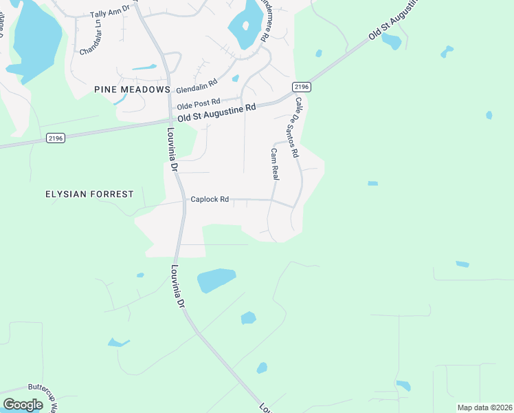 map of restaurants, bars, coffee shops, grocery stores, and more near 4002 Camino Real in Tallahassee
