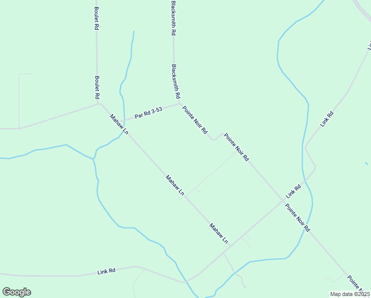map of restaurants, bars, coffee shops, grocery stores, and more near 1919 Pointe Noir Road in Branch