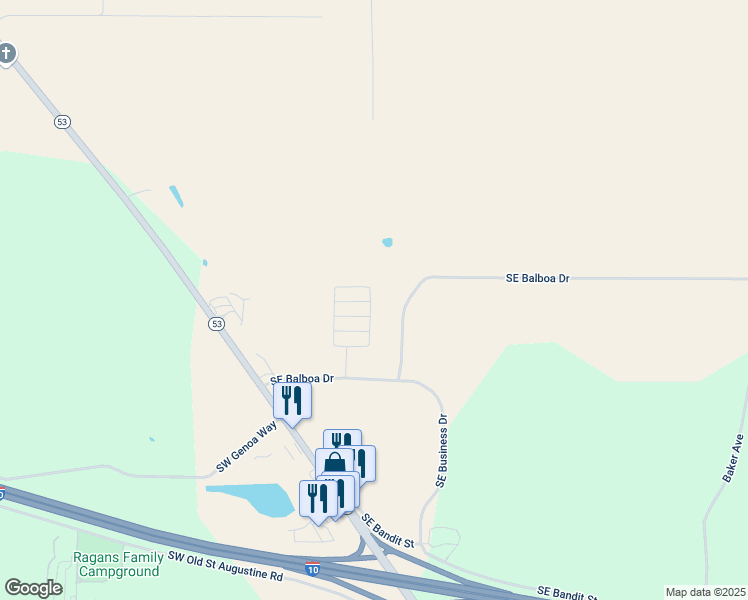 map of restaurants, bars, coffee shops, grocery stores, and more near 701 Southeast Balboa Drive in Madison