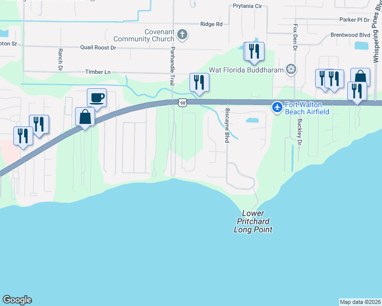 map of restaurants, bars, coffee shops, grocery stores, and more near King's Row in Santa Rosa